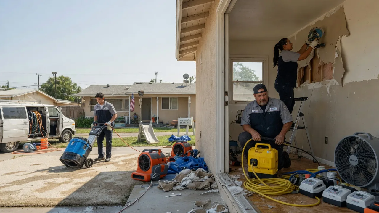 Water Damage Restoration in Chattanooga, OK near me